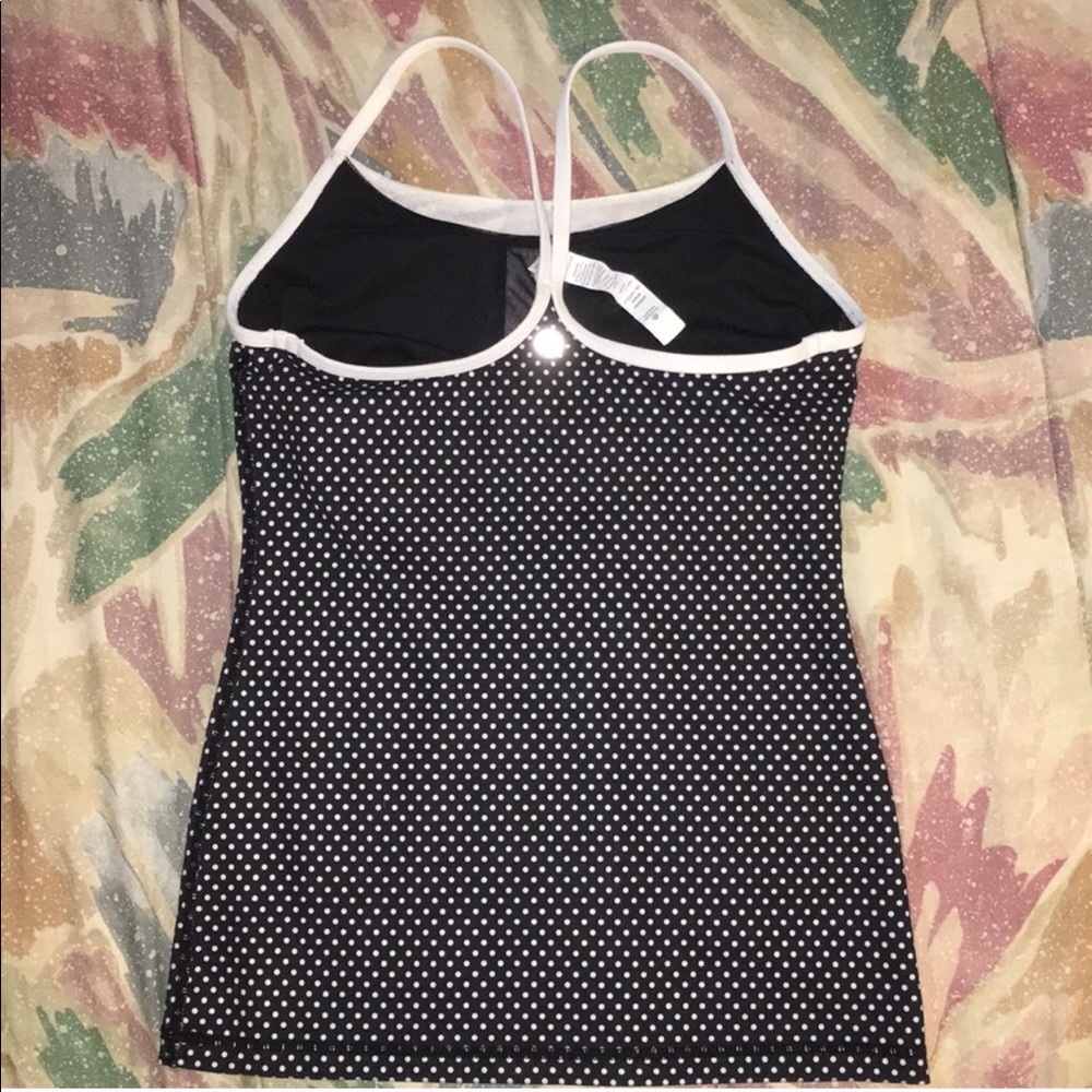 Lululemon polka dot tank top